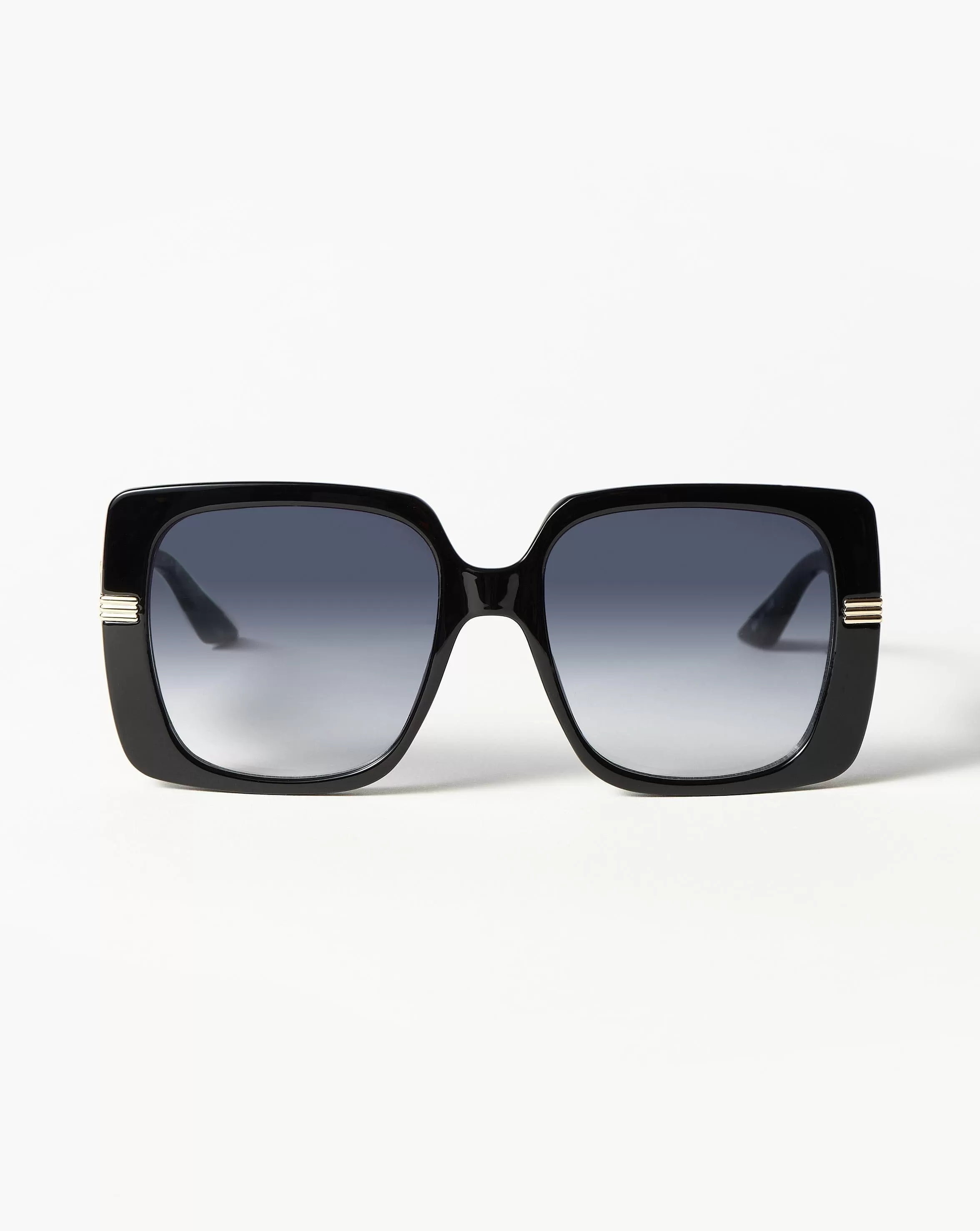 Le Specs Phoenix Ridge Oversized Square Sunglasses | Black