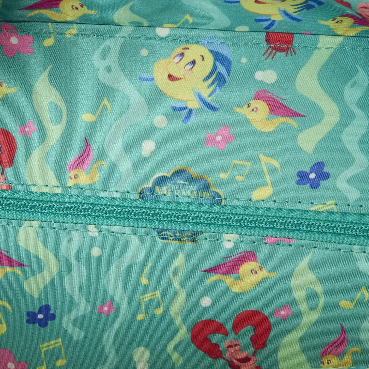 Loungefly Disney The Little Mermaid 35th Anniversary Ariel Face Crossbody