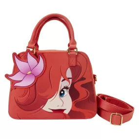 Loungefly Disney The Little Mermaid 35th Anniversary Ariel Face Crossbody