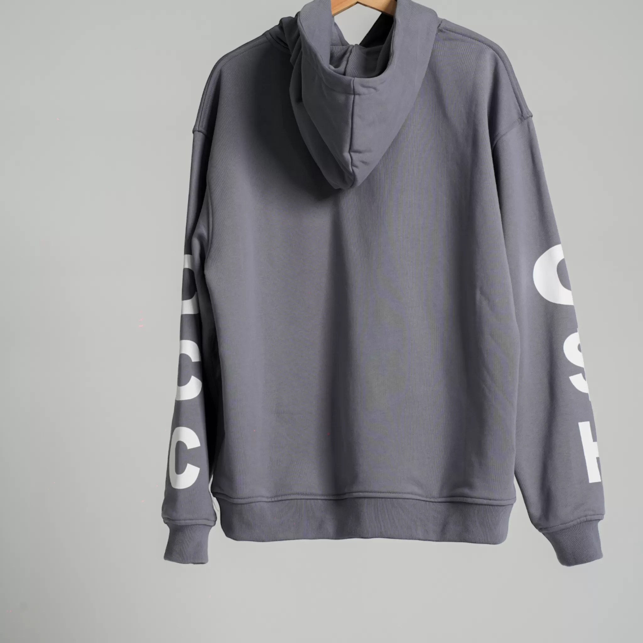 Luxe Basic Hoodie : Grey