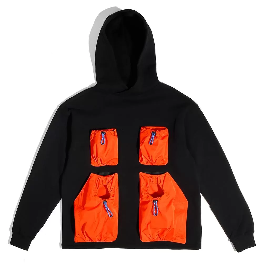 LYPH WAS HOODY -BLACK