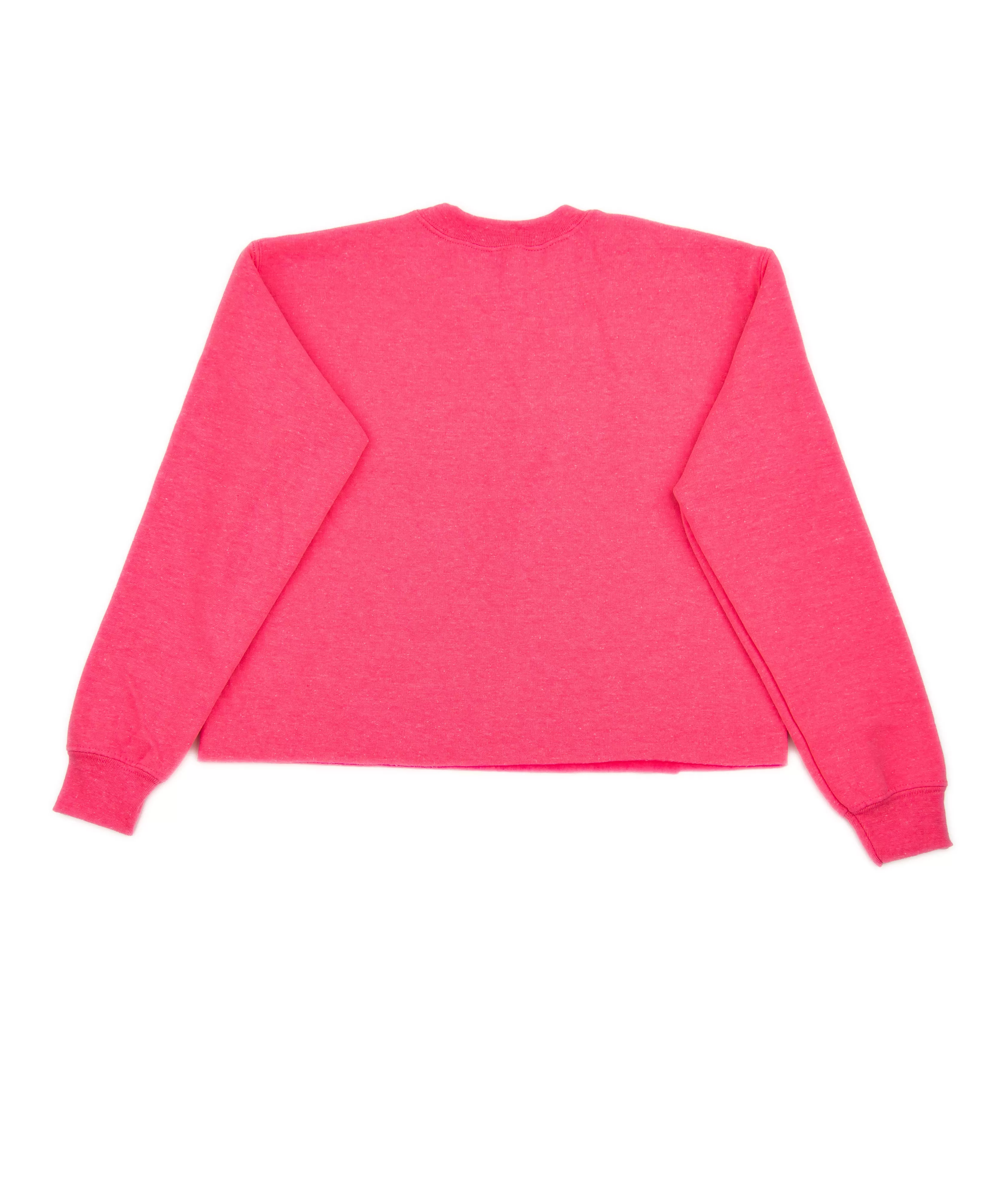 Mean Girls Neon Pink Cropped Camp Sweatshirt