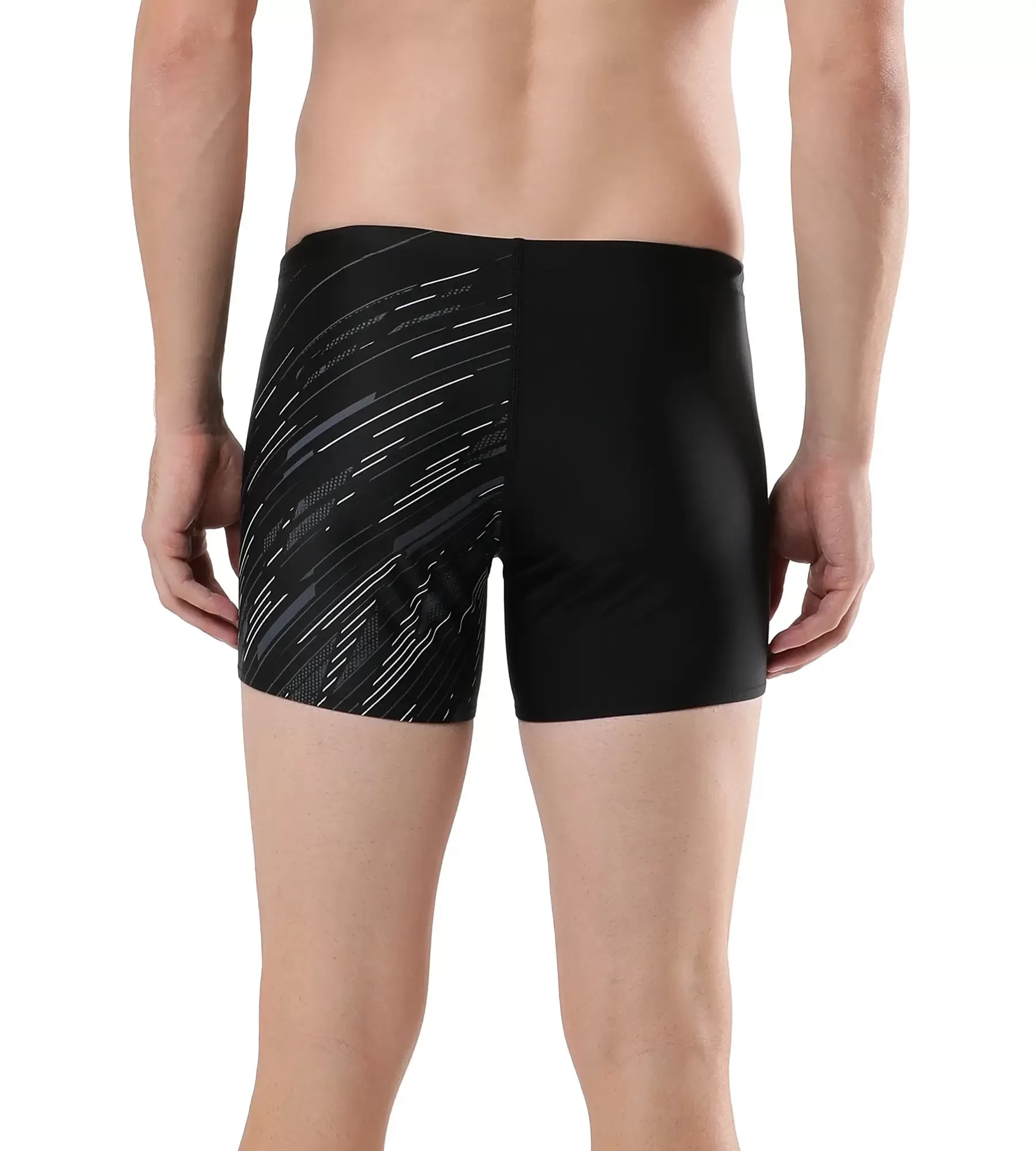 Men's Hyper Boom V Cut Aquashort - Black  &  Usa Charcoal