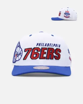 Mitchell & Ness Philadelphia 76ers '1996 Draft Pick' Snapback White