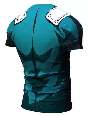 My Hero Academia 'Deku' Short Sleeve Premium Compression RashGuard