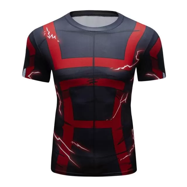 My Hero Academia 'Onyx UA Uniform | Full Cowling' Elite Short Sleeve Rashguard