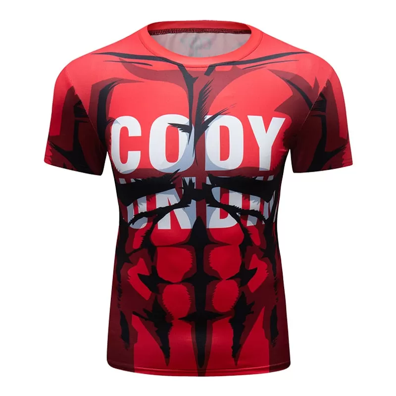 My Hero Academia 'Plus Ultra | Red' Elite Short Sleeve Rashguard