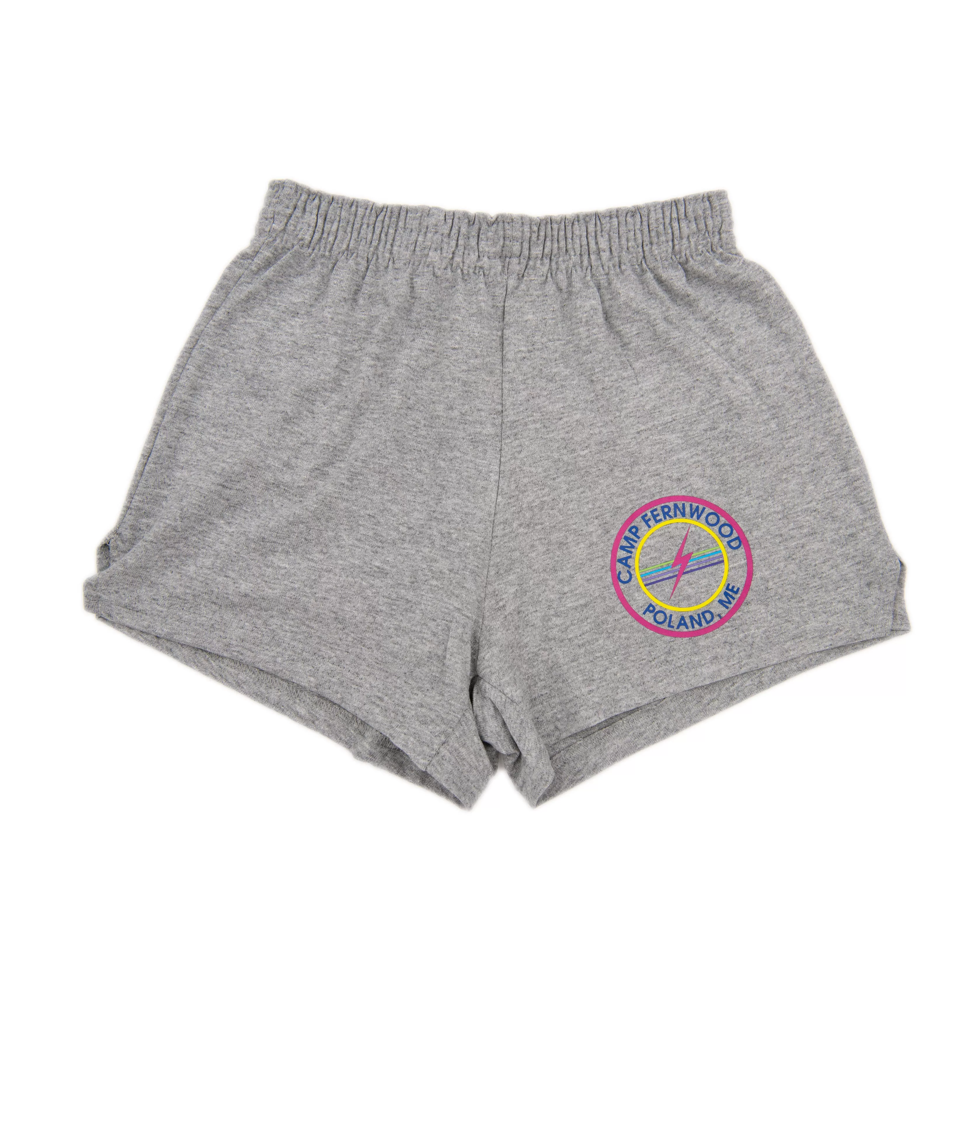 Nation Stamp Heather Grey Camp Shorts