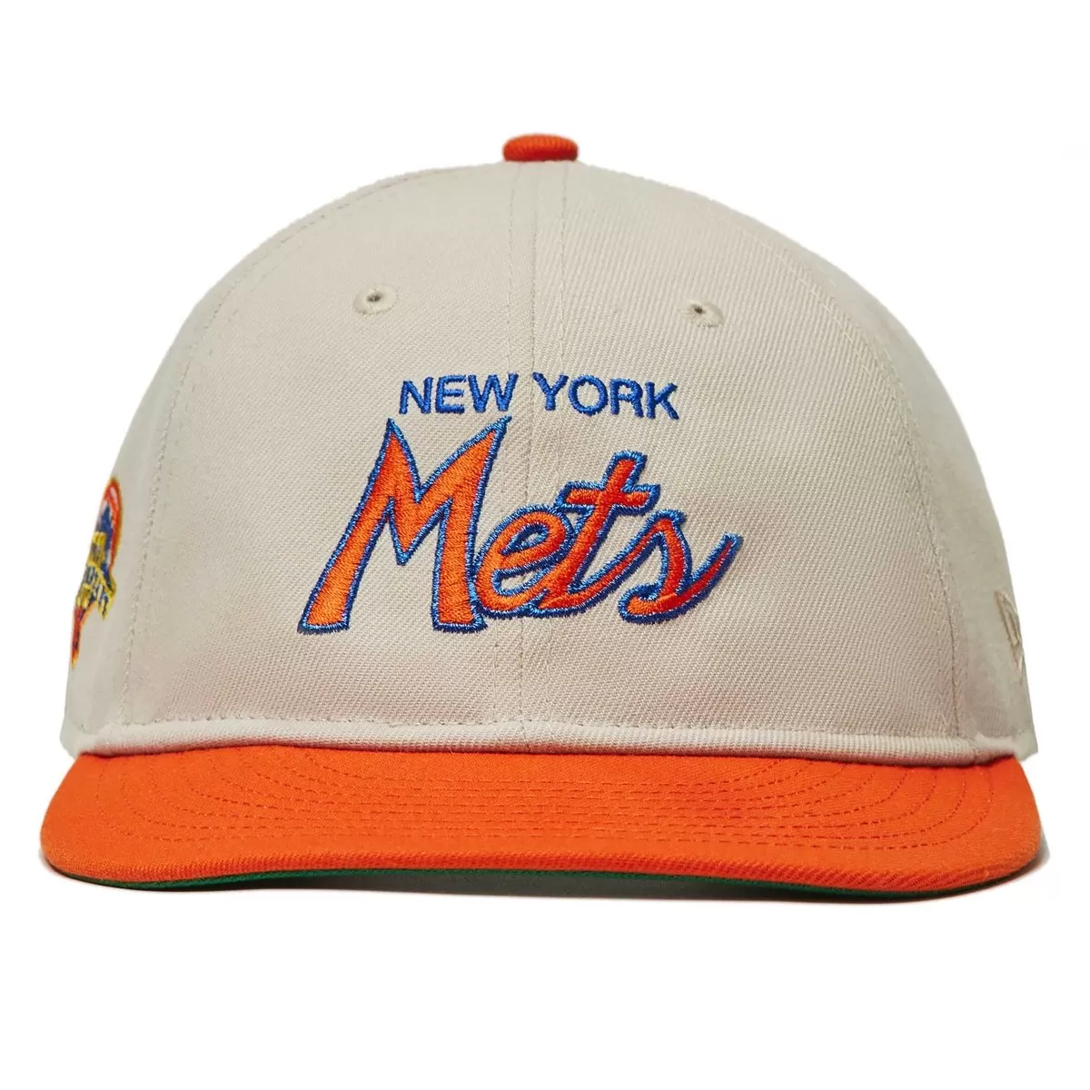 New Era X West NYC 9FIFTY RC New York Mets 50th Anniversary Retro Crown Stone/Orange Snapback