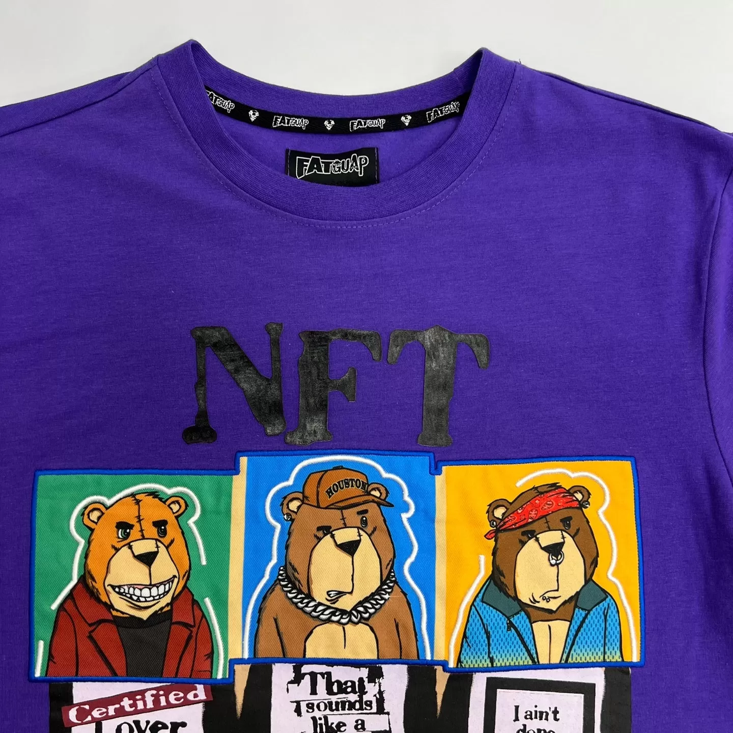 NFT Bear Graphic T-Shirt