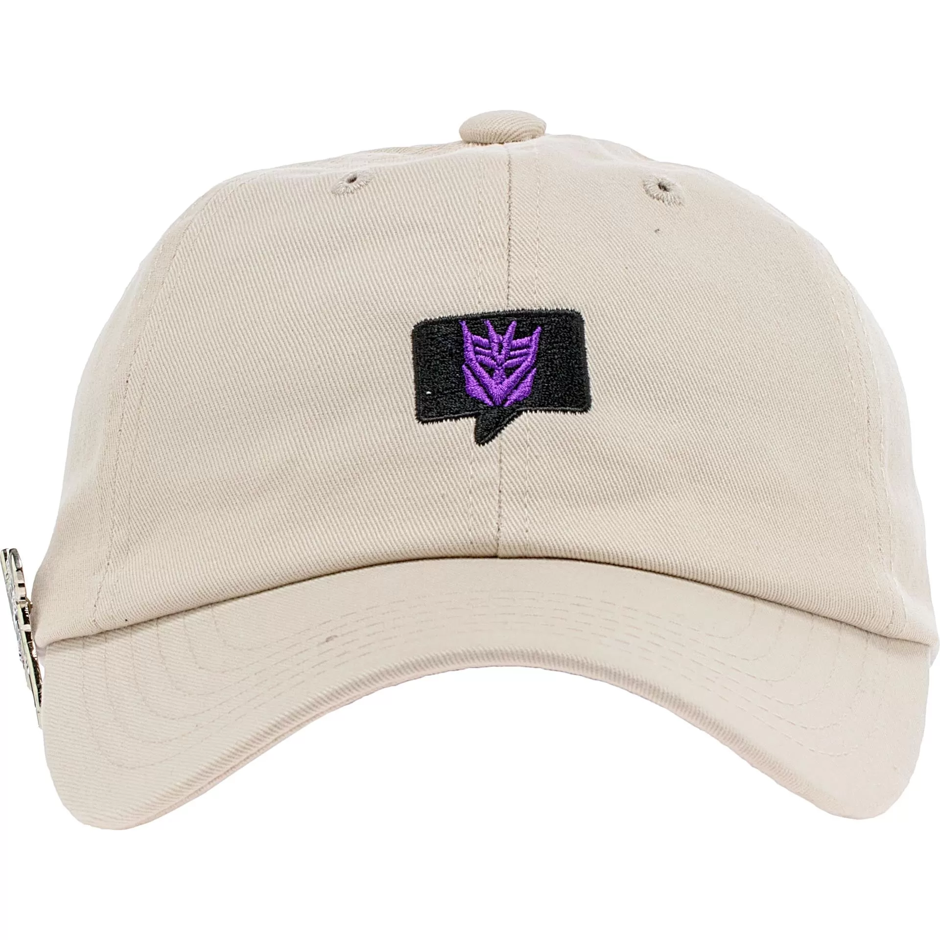 Nice Kicks X Transformers Decepticon Dad Hat - Stone