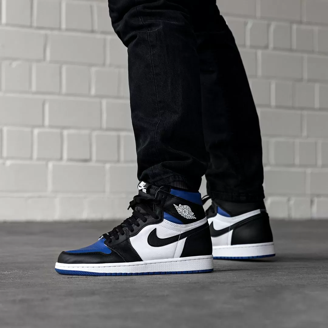 Nike Air Jordan 1 Retro High Royal Toe Men's