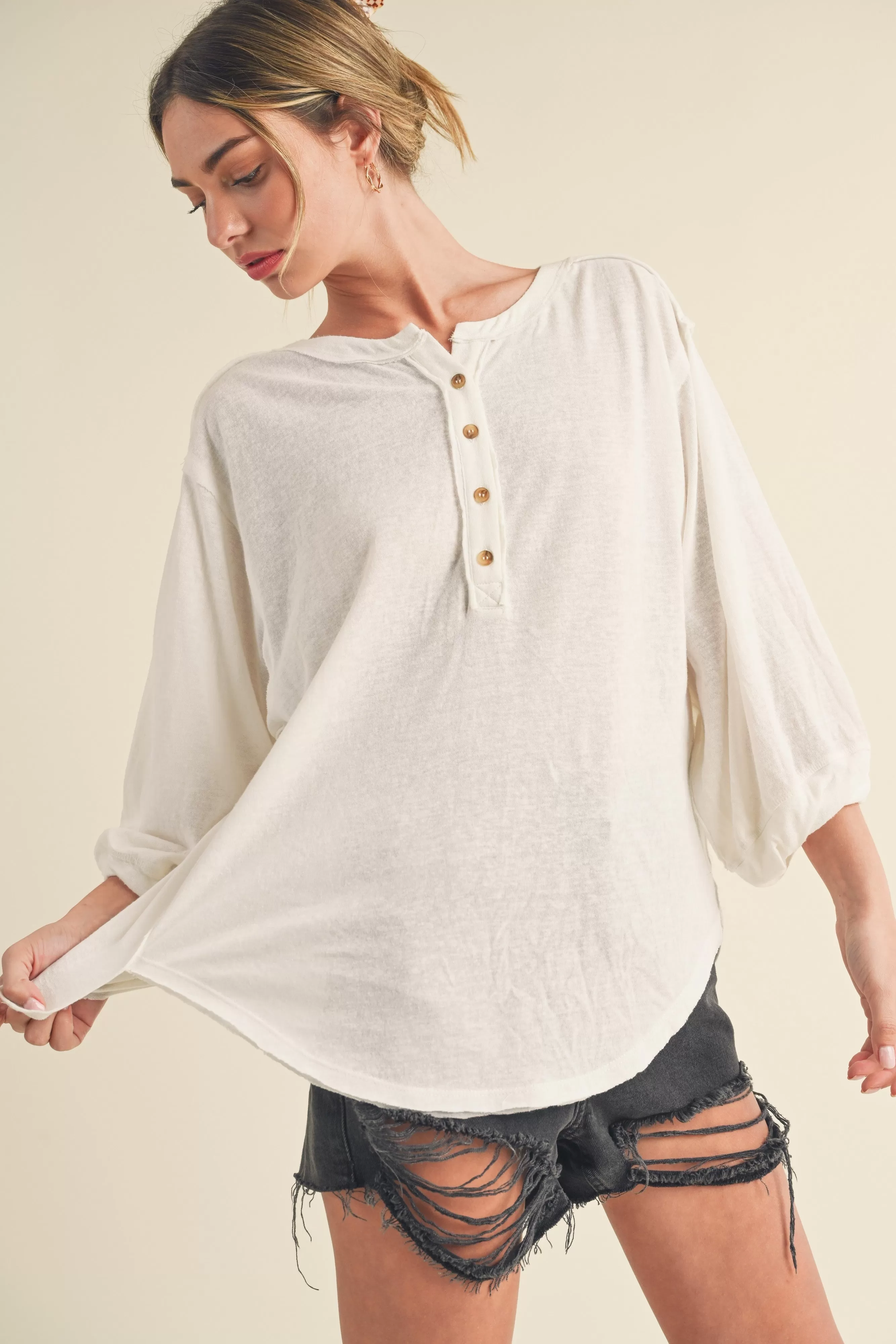 Nore Henley Top