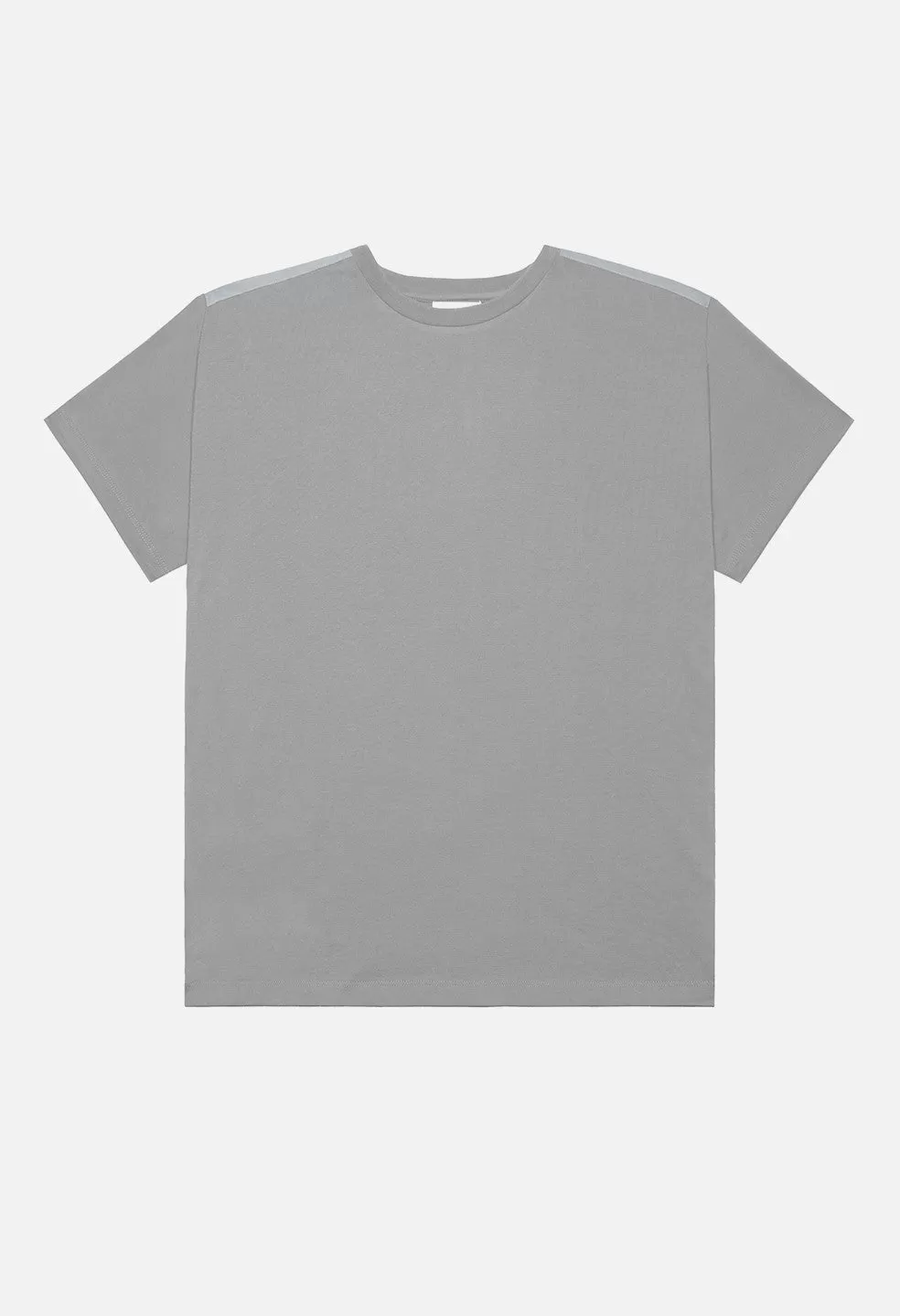 Nylon Panel Tee / Plaster