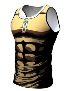 One Punch Man 'Serious Saitama' Tank Top Compression RashGuard