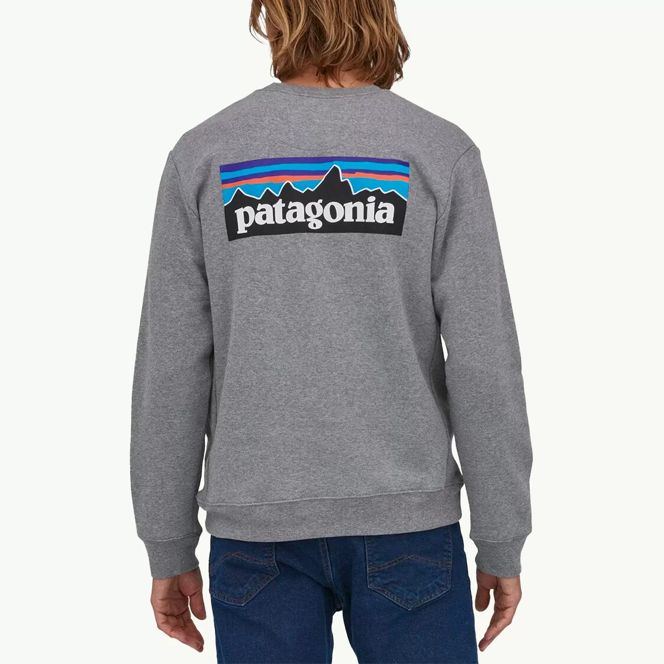 P6 Logo Uprisal Crew Sweatshirt - Gravel Heather