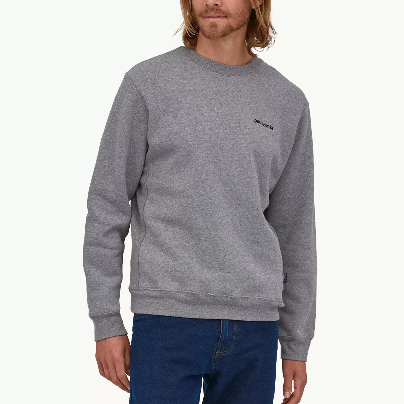 P6 Logo Uprisal Crew Sweatshirt - Gravel Heather