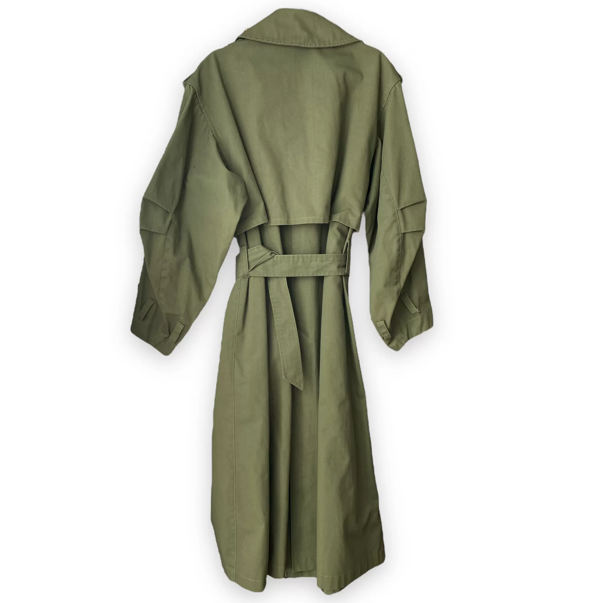 Parachute Green Trench Coat