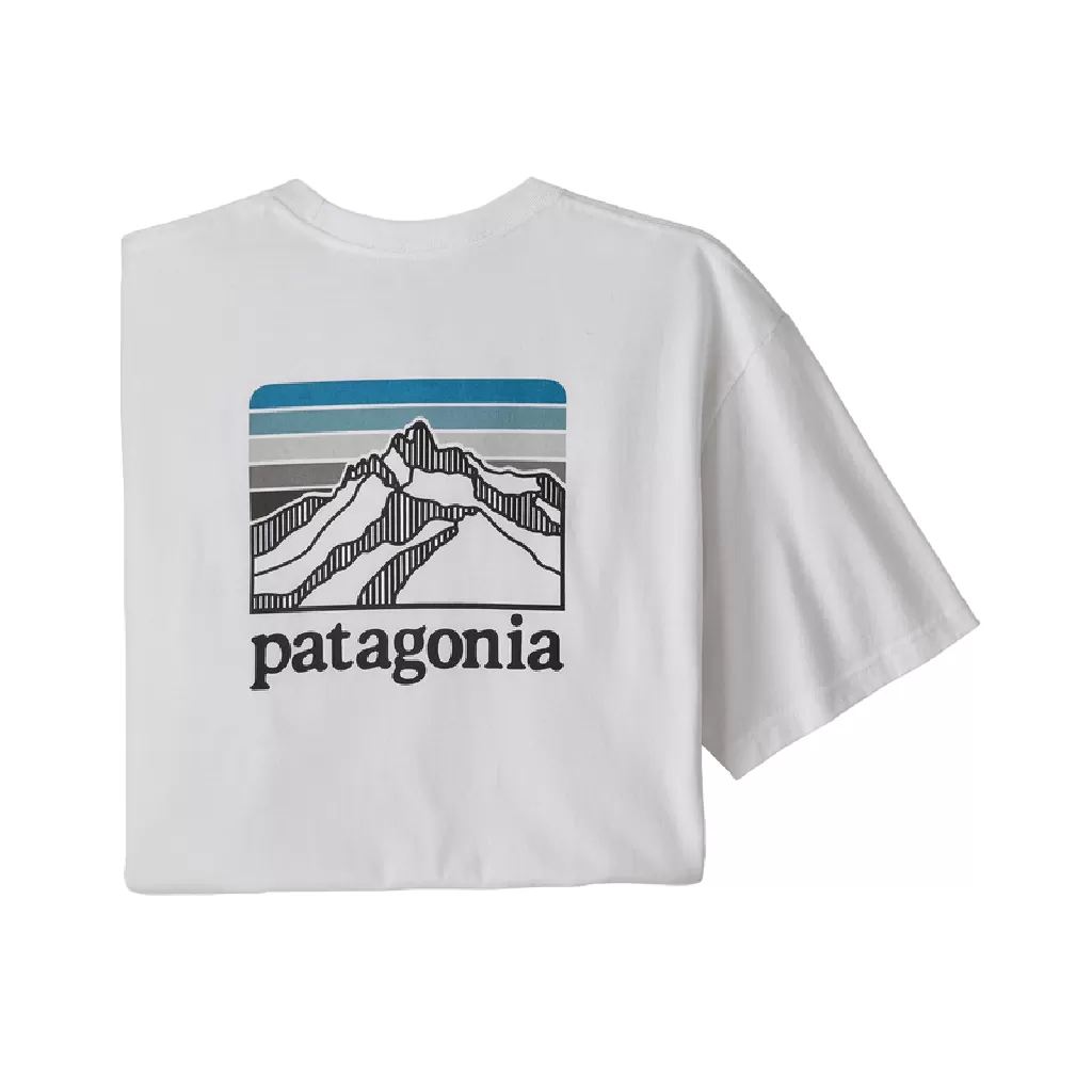 Patagonia Men's Line Logo Ridge Pocket Responsibili-Tee - Past Season