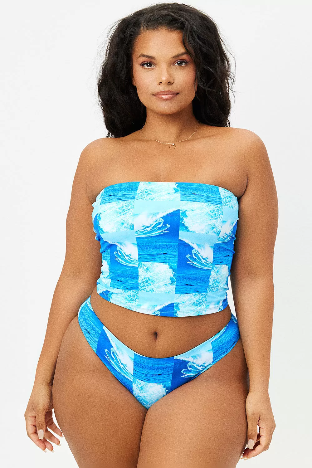 Peace Hipster Bikini Bottom - Waves