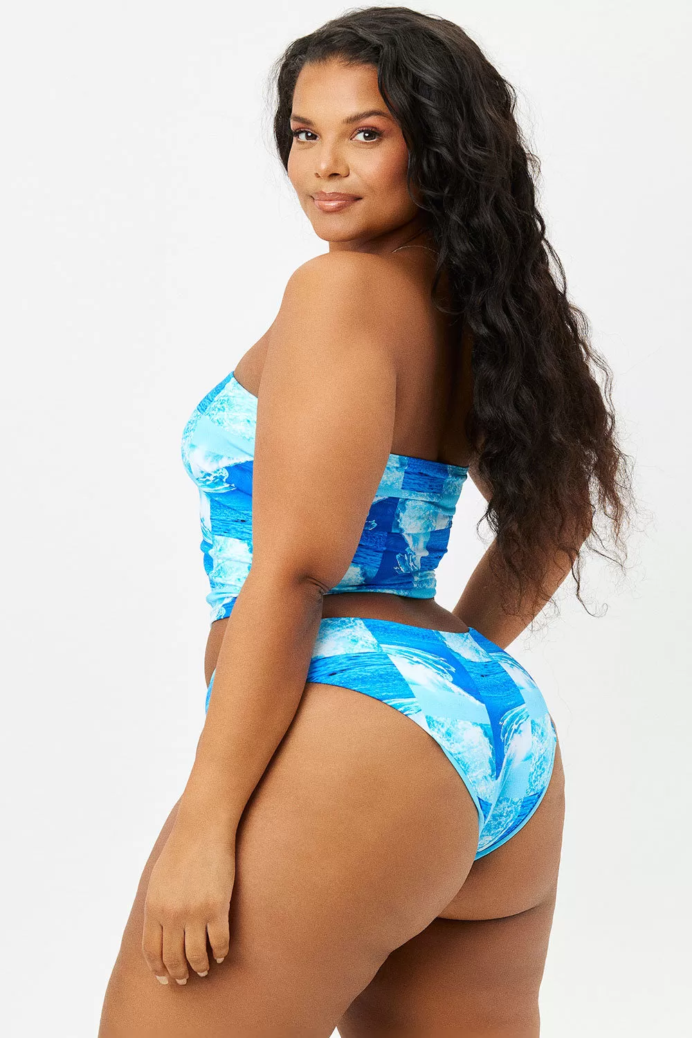 Peace Hipster Bikini Bottom - Waves