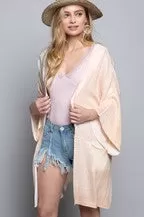 Peach Fog Kimono