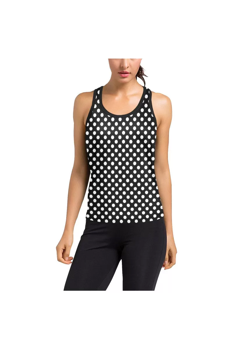 Polkadot Women's Racerback Tank Top