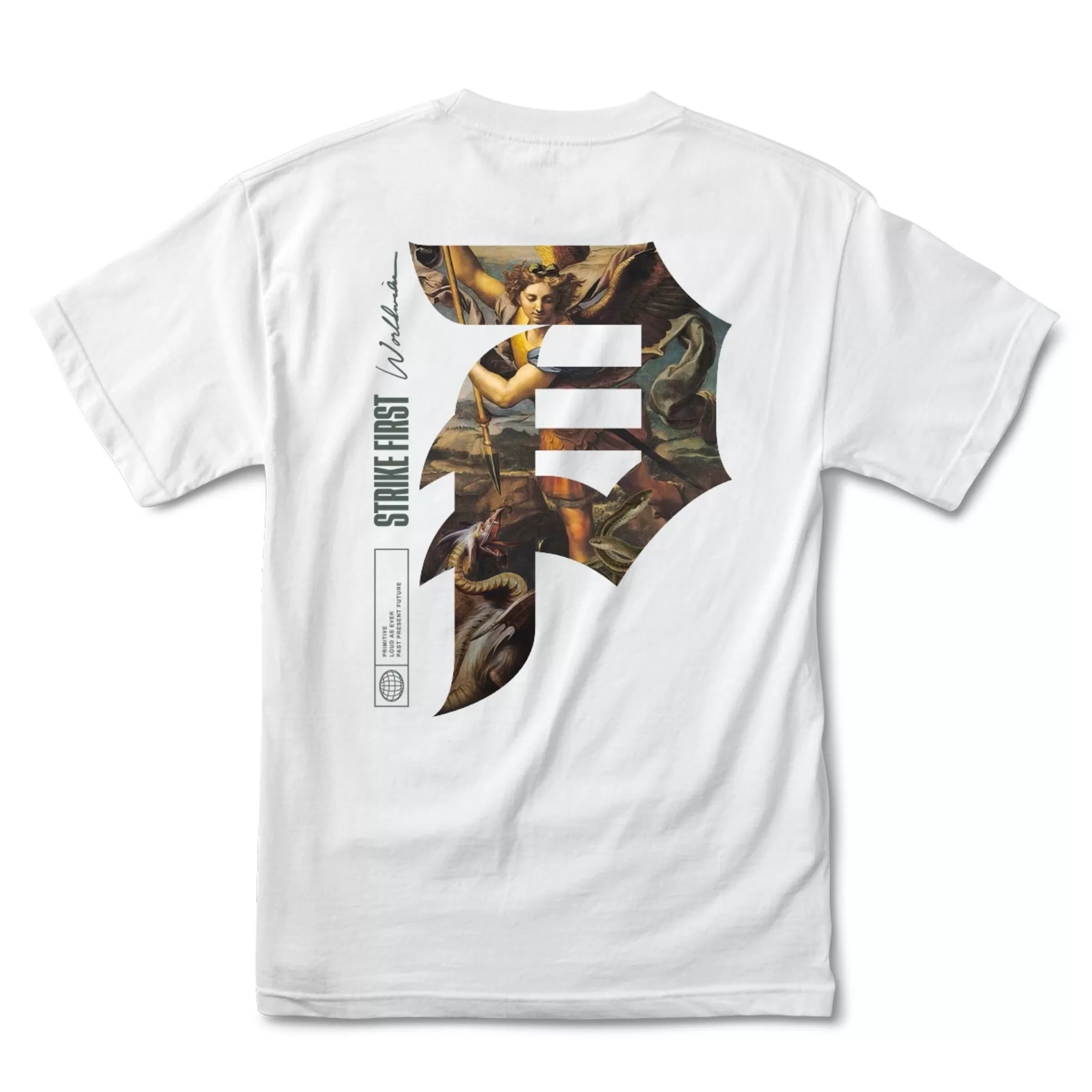 Primitive Valor Tee in White