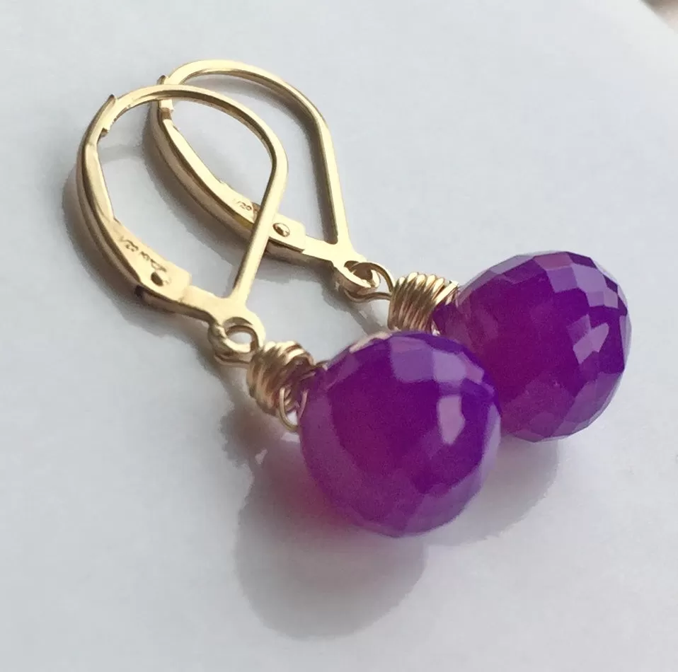 Purple Reigns Faceted Onion Drops