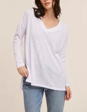 Raquel V-Neck Long Sleeve Top