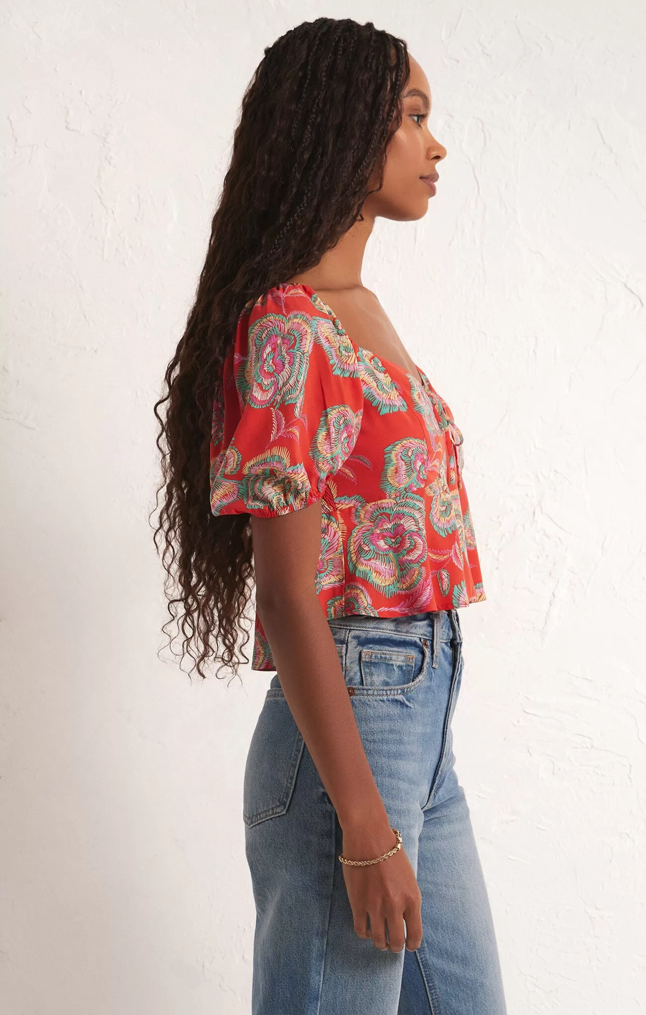 Renelle Tango Floral Top