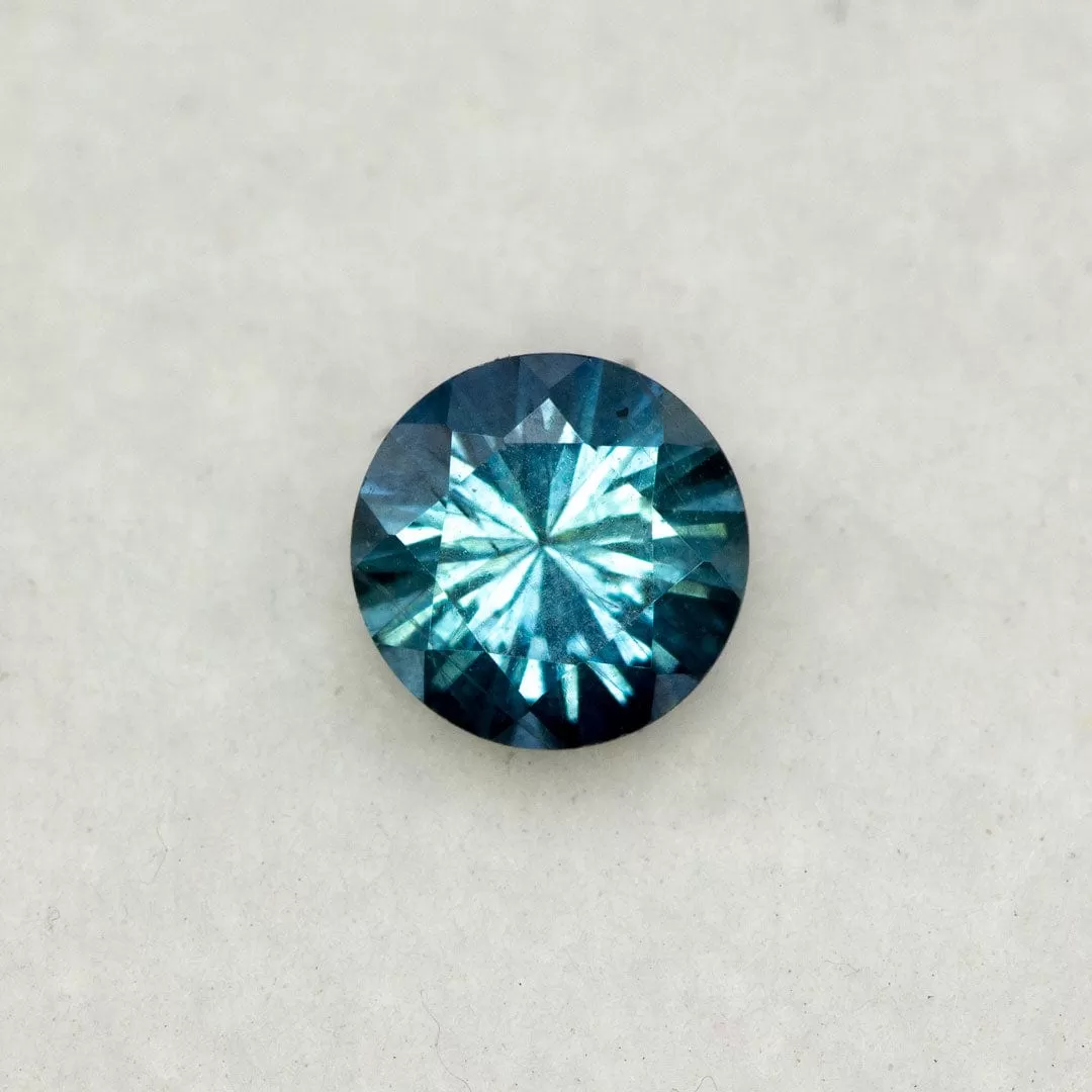 Round Blue 5mm/0.6ct Malawi Sapphire B2 Fair Trade Loose Gemstone