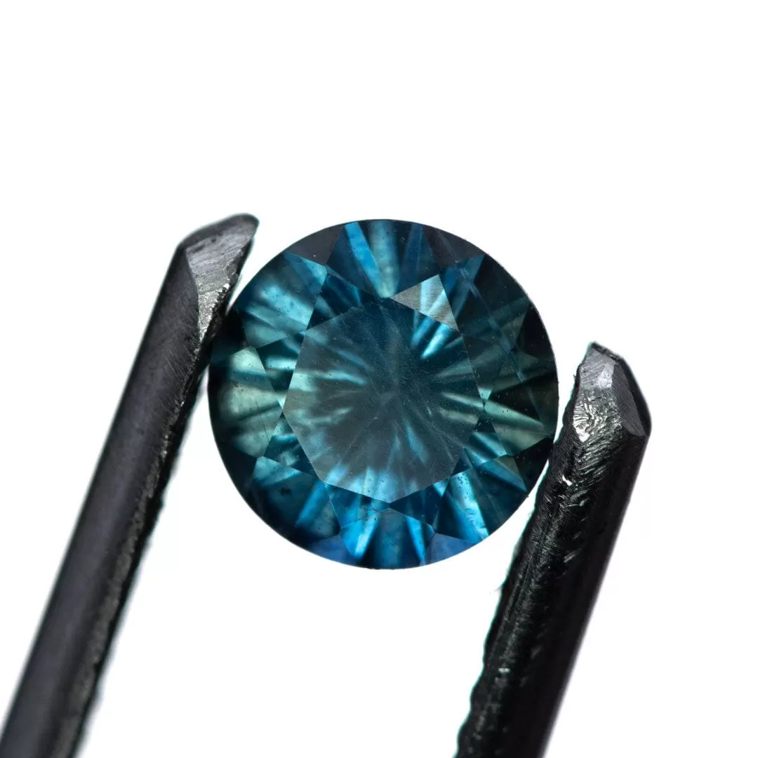 Round Blue 5mm/0.6ct Malawi Sapphire B2 Fair Trade Loose Gemstone