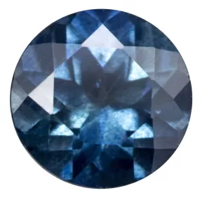 Round Blue 5mm/0.6ct Malawi Sapphire B3 Fair Trade Loose Gemstone