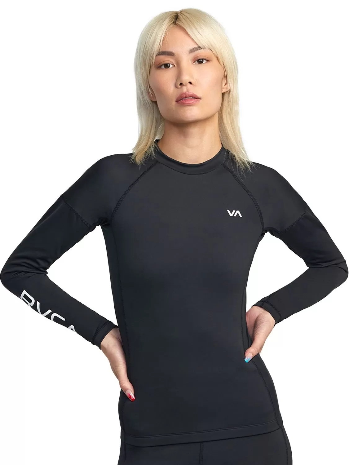 RVCA Ladies Compression Long Sleeve Rashgaurd