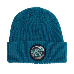 Santa Cruz Wave Dot Beanie - Teal