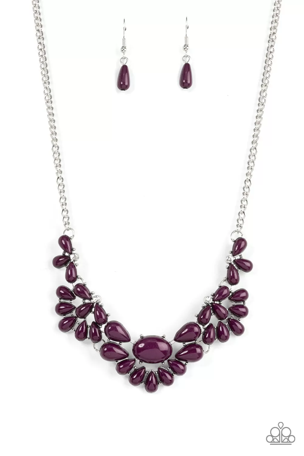 Secret GARDENISTA - Purple Necklace Paparazzi