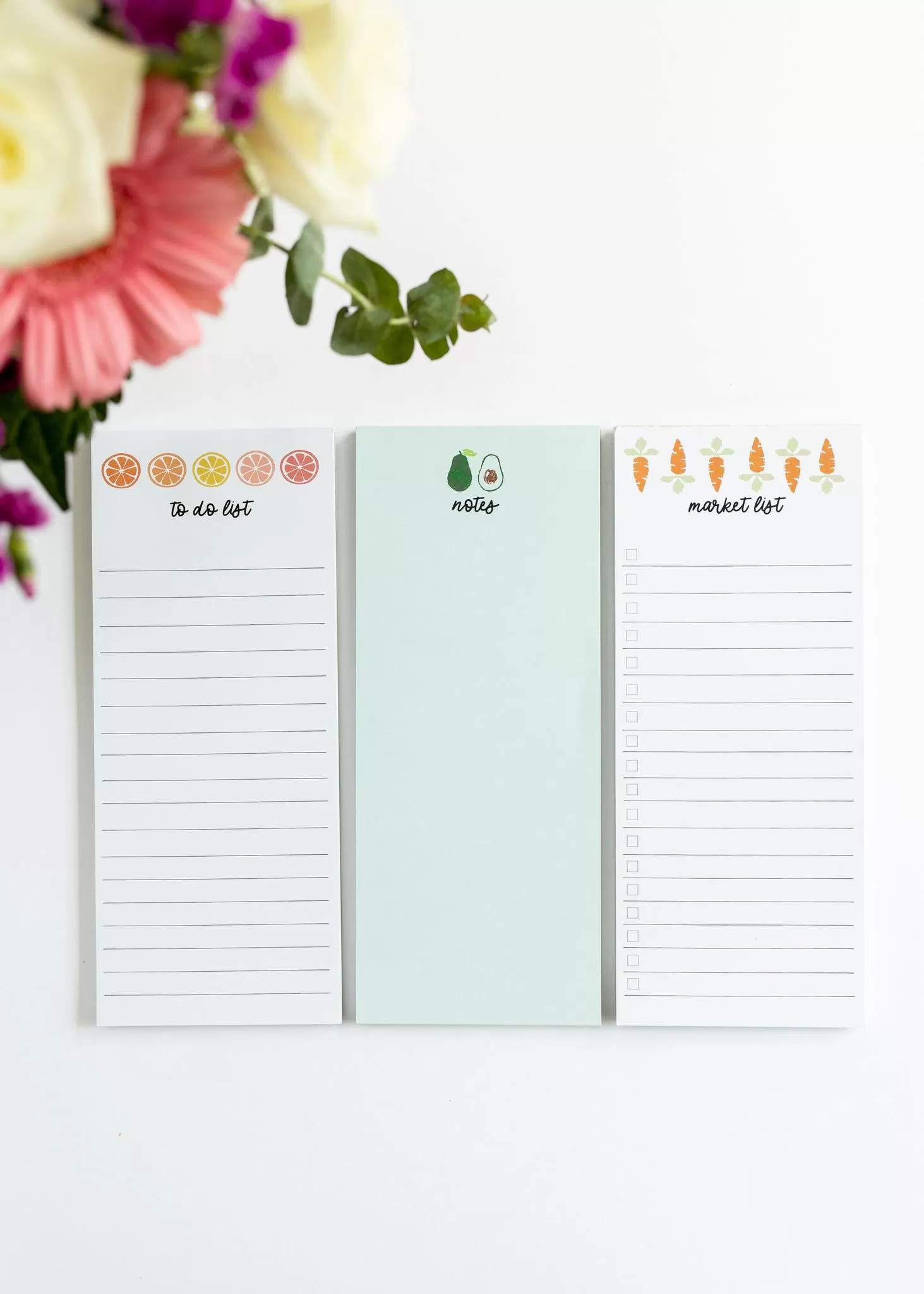 Shopping List Notepads | Set of 3