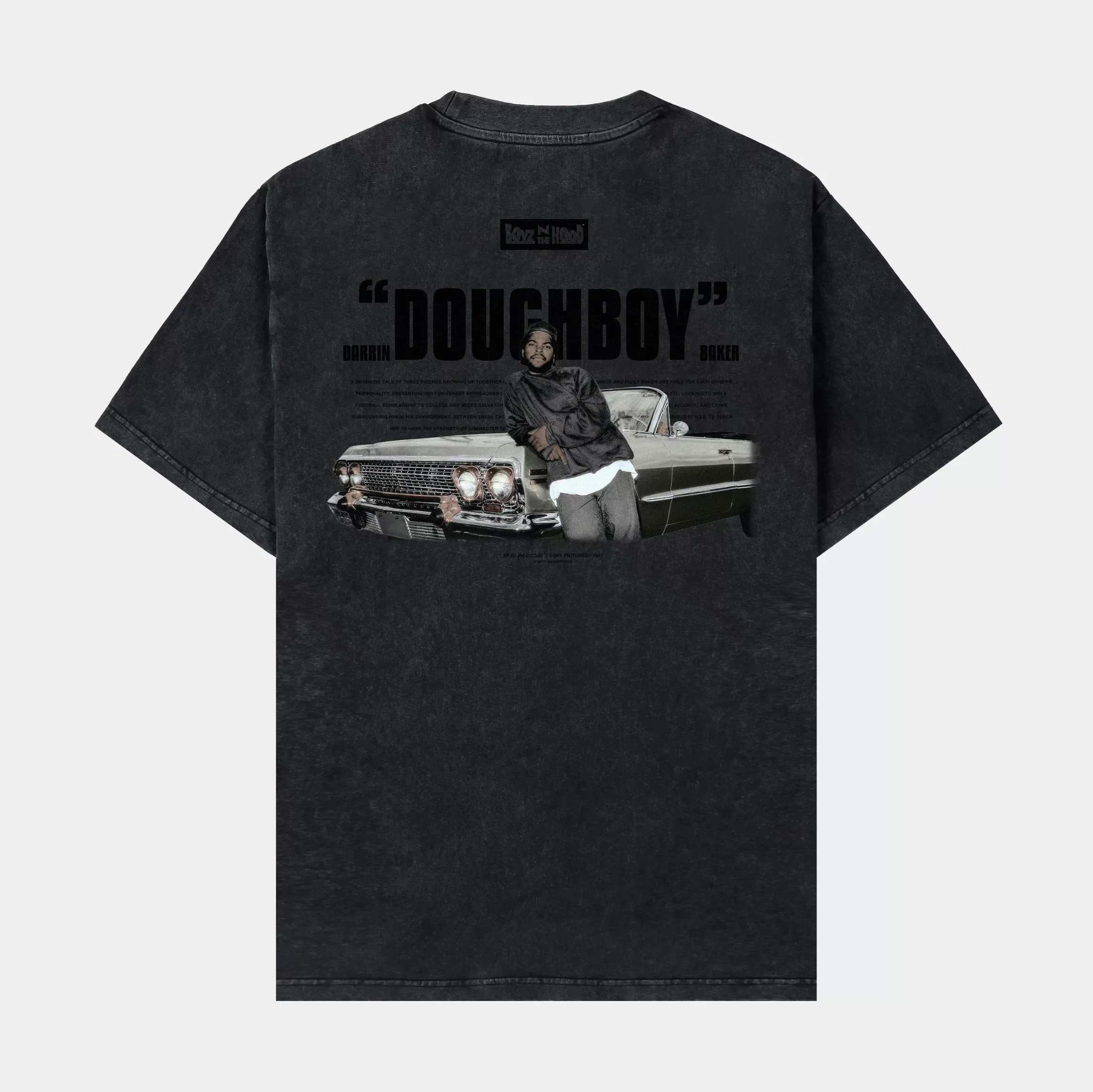 SP x Boyz N The Hood Doughboy Mens Short Sleeve Shirt (Grey)