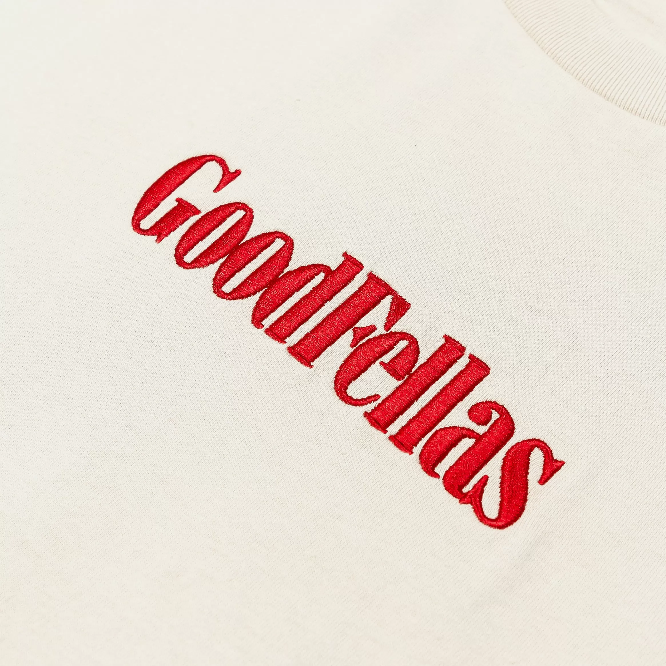 SP x Goodfellas Back Lookout Mens Short Sleeve Shirt (Beige)