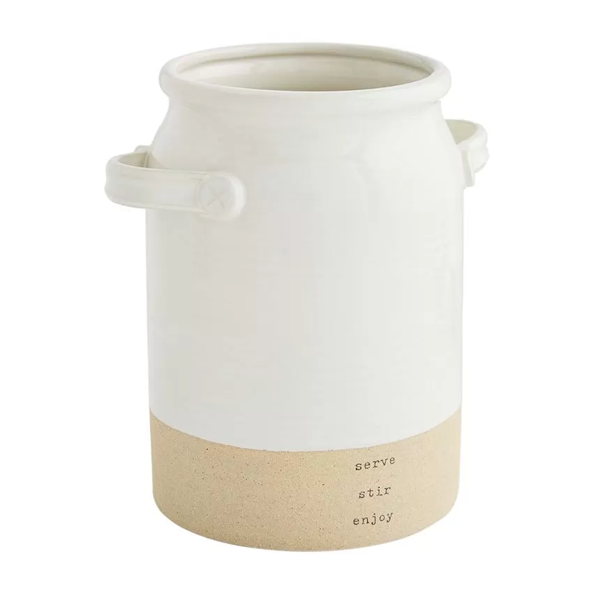 Stoneware Utensil Crock