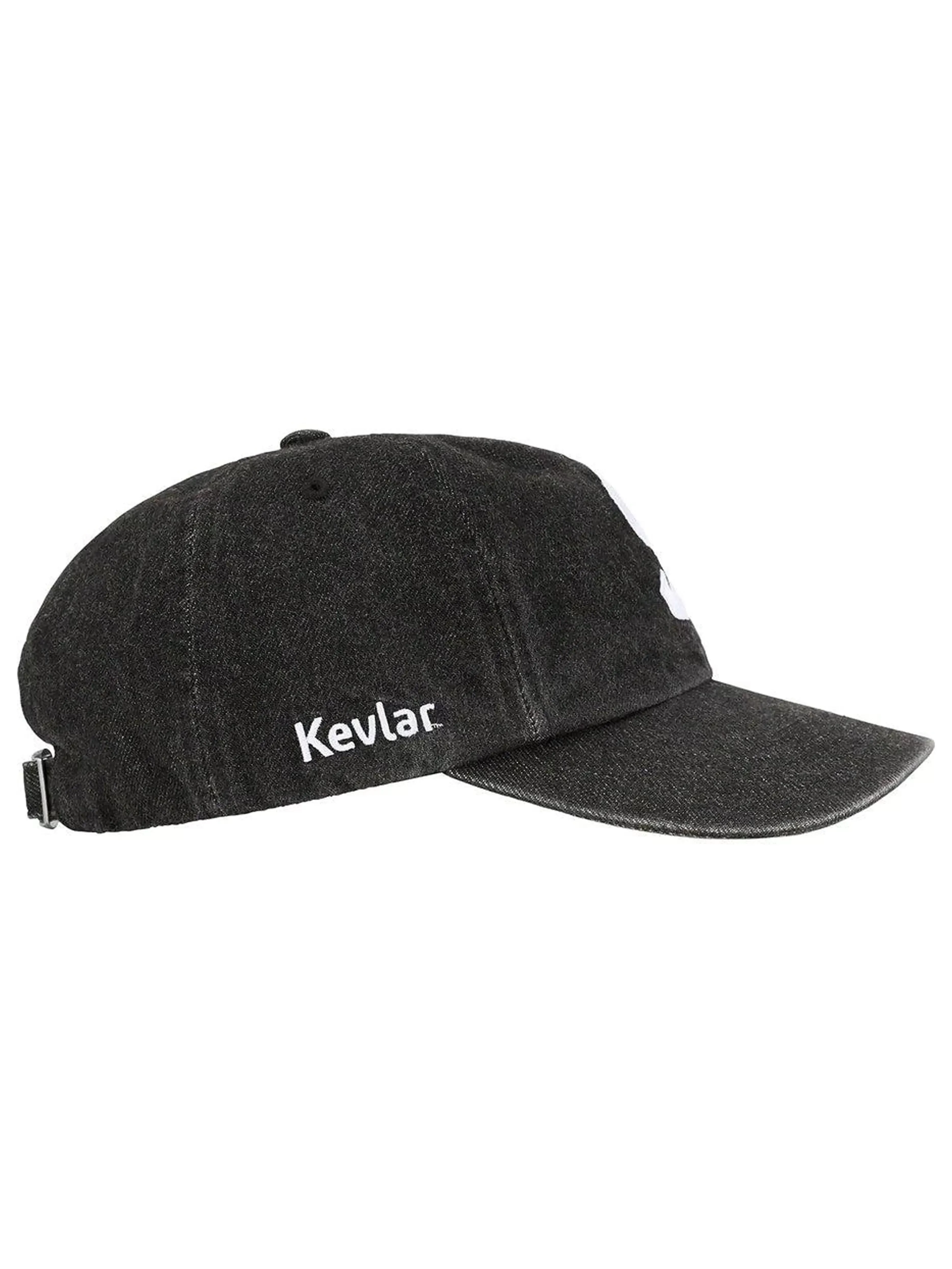 Supreme Kevlar Denim S Logo 6-Panel Black [SS22]