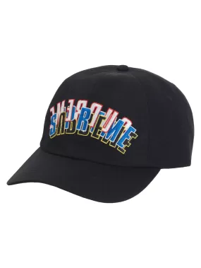 Supreme Stacked Cordura 6-Panel Cap Black [SS21]