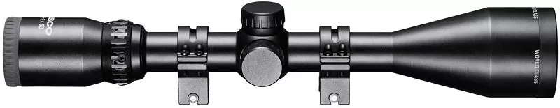 Tasco World Class 3-9x 50mm Rifle Scope w/ Weaver Style Rings TWC3950