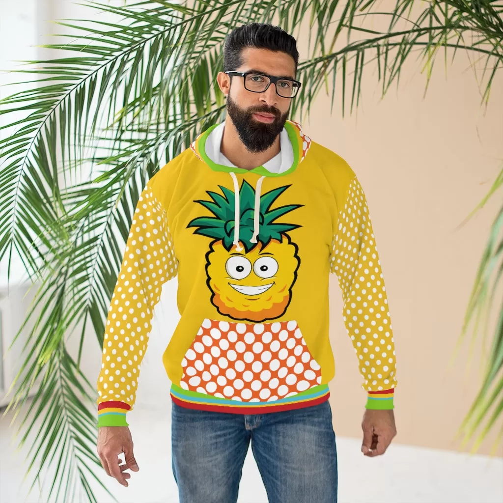 The Happy Pineapple Unisex Pullover Hoodie