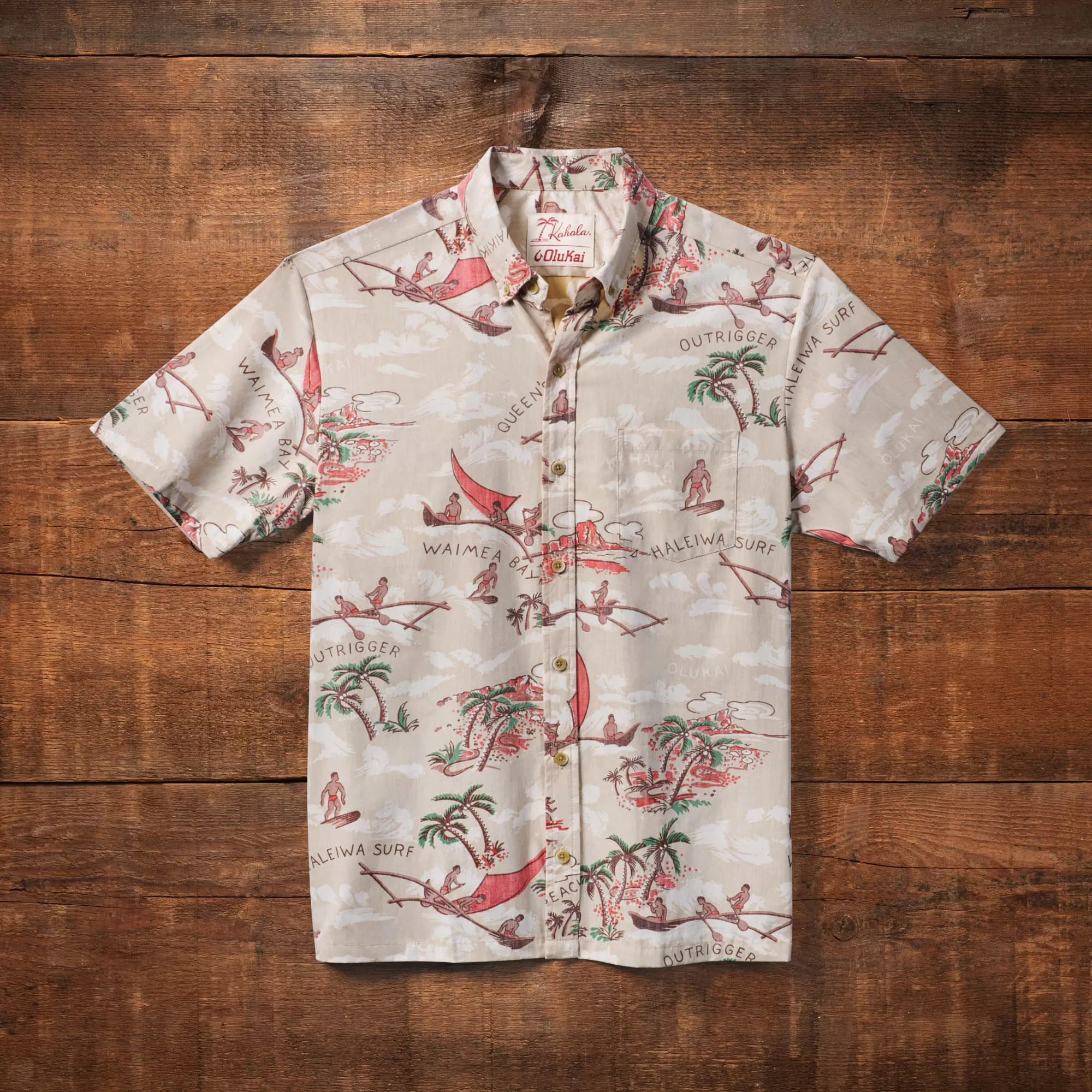 The Tuahine x Kahala Shirt Gift Set