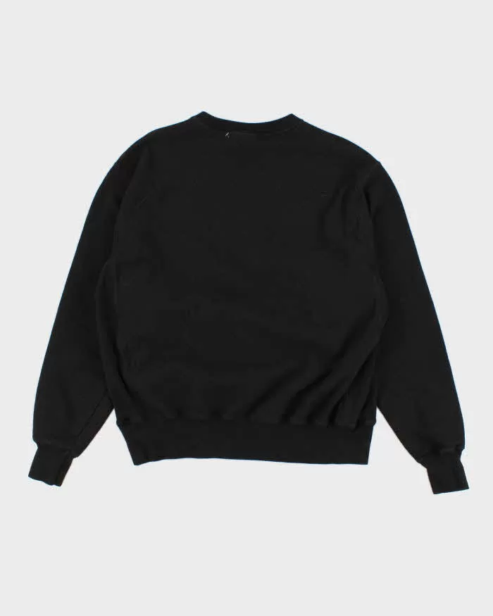 Vintage Mens Black Champion CO3 Sweatshirt - L