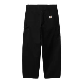 WIDE PANEL PANT BLACK RINSED