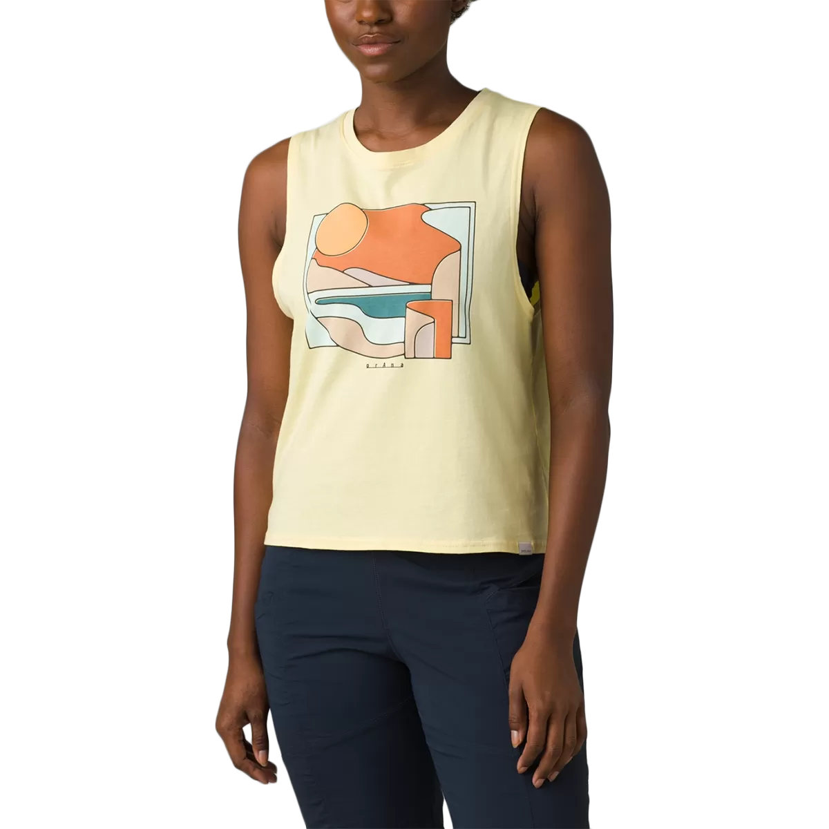 Women's Organic Graphic Sleeveless Tee