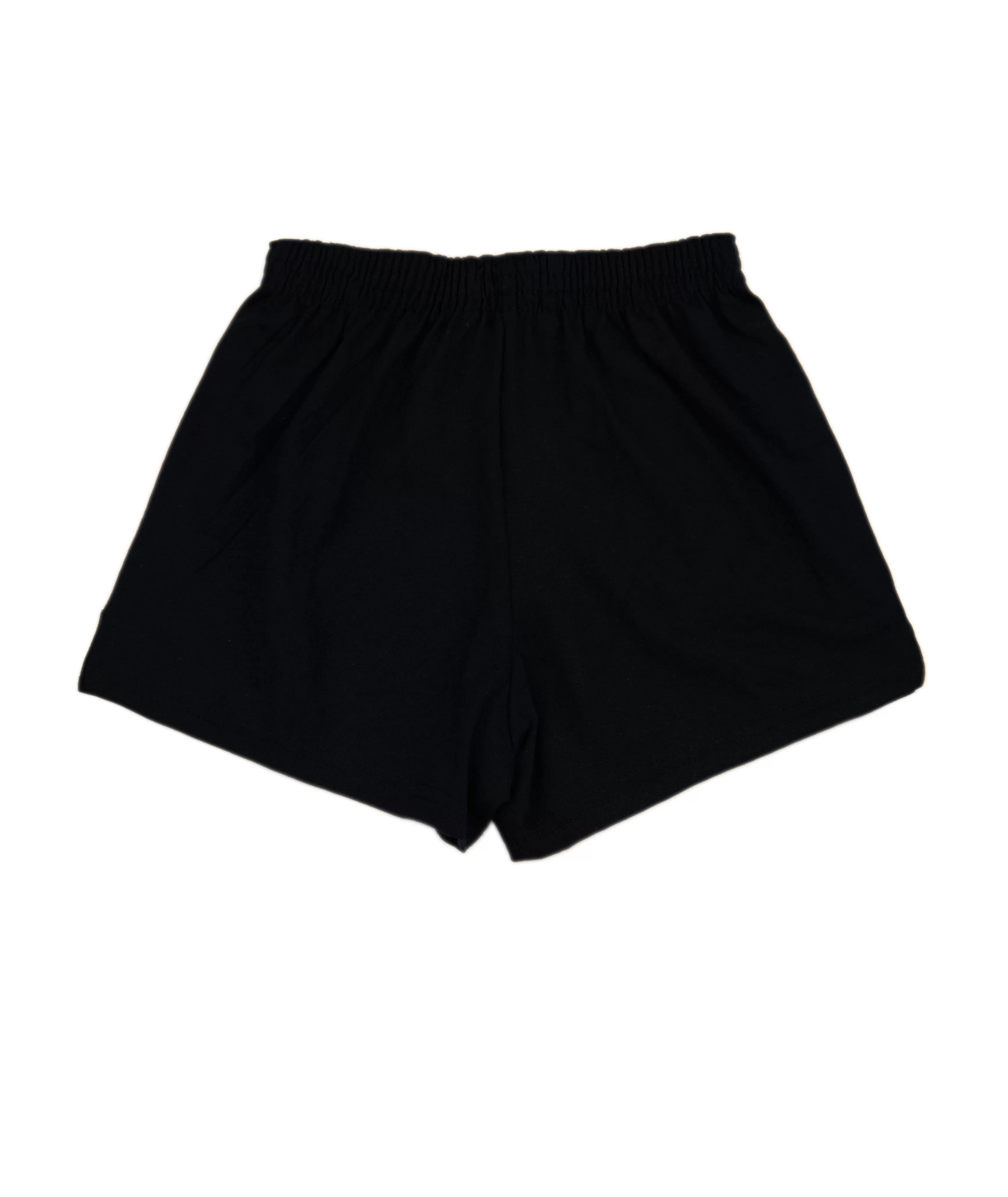 Wordy Smiley Black Camp Shorts